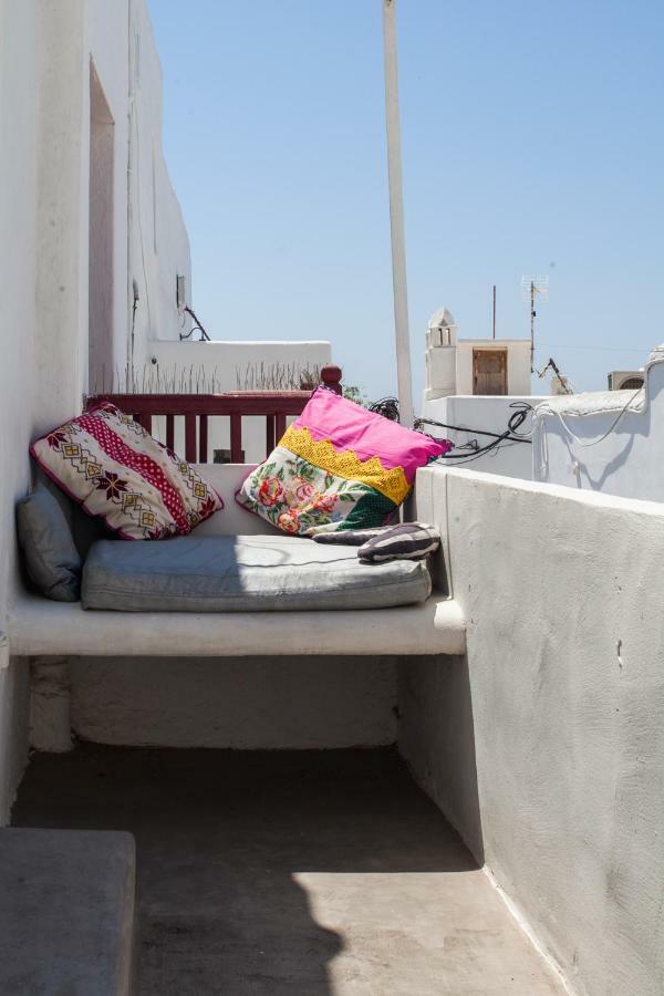 Eclectic & Artistic House In Mykonos Townヴィラ エクステリア 写真