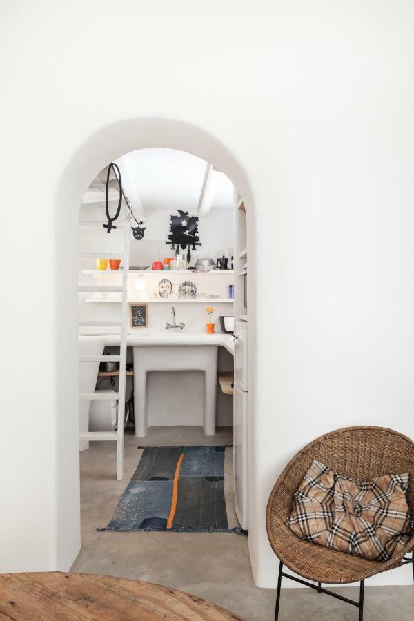 Eclectic & Artistic House In Mykonos Townヴィラ エクステリア 写真